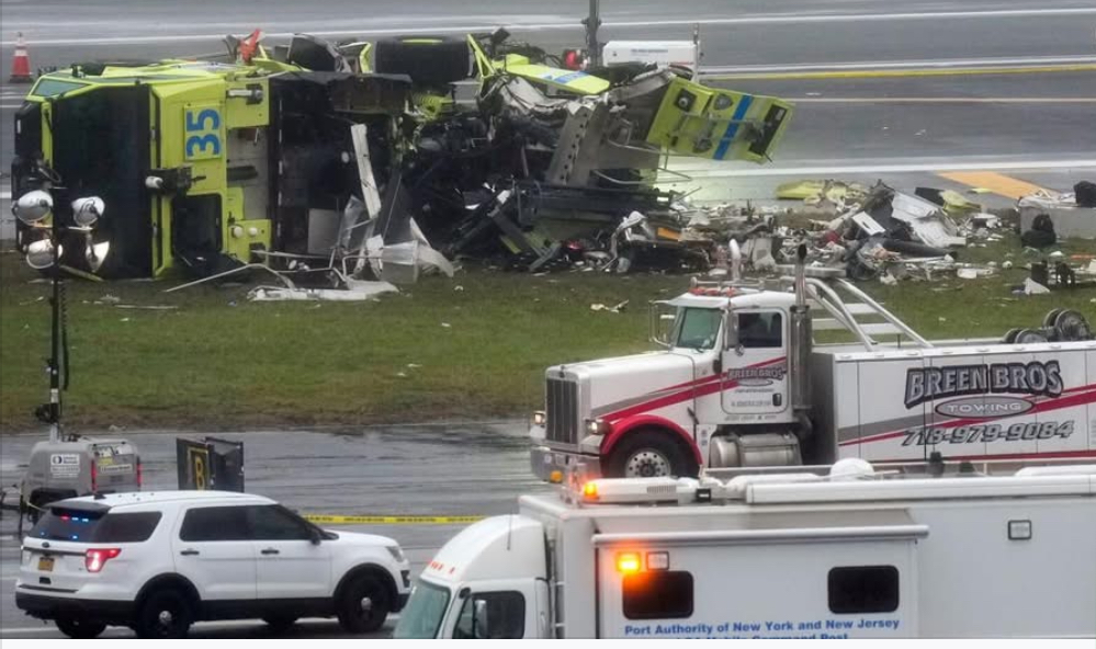 LaGuardia Airport Collision, Runway Reopens After Deadly Crash Between Air Canada Plane and Fire Truck